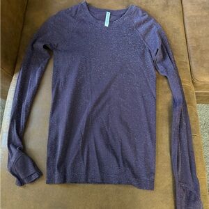 Athleta long sleeve workout top